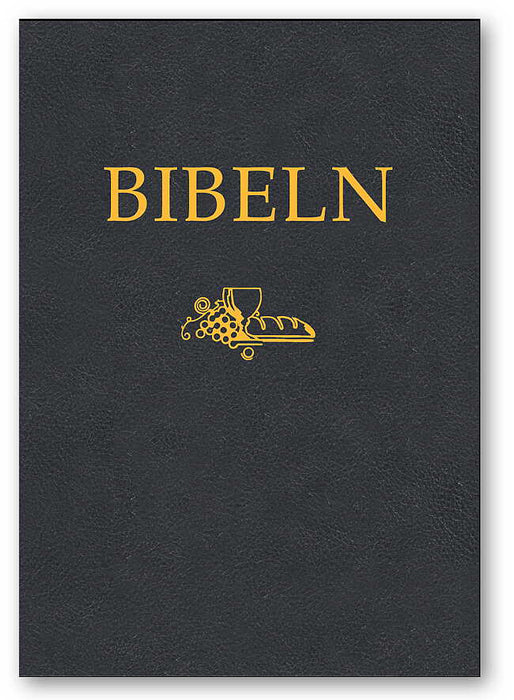 Folkbibeln 2015 - kompaktbibel, svart cabraskinn